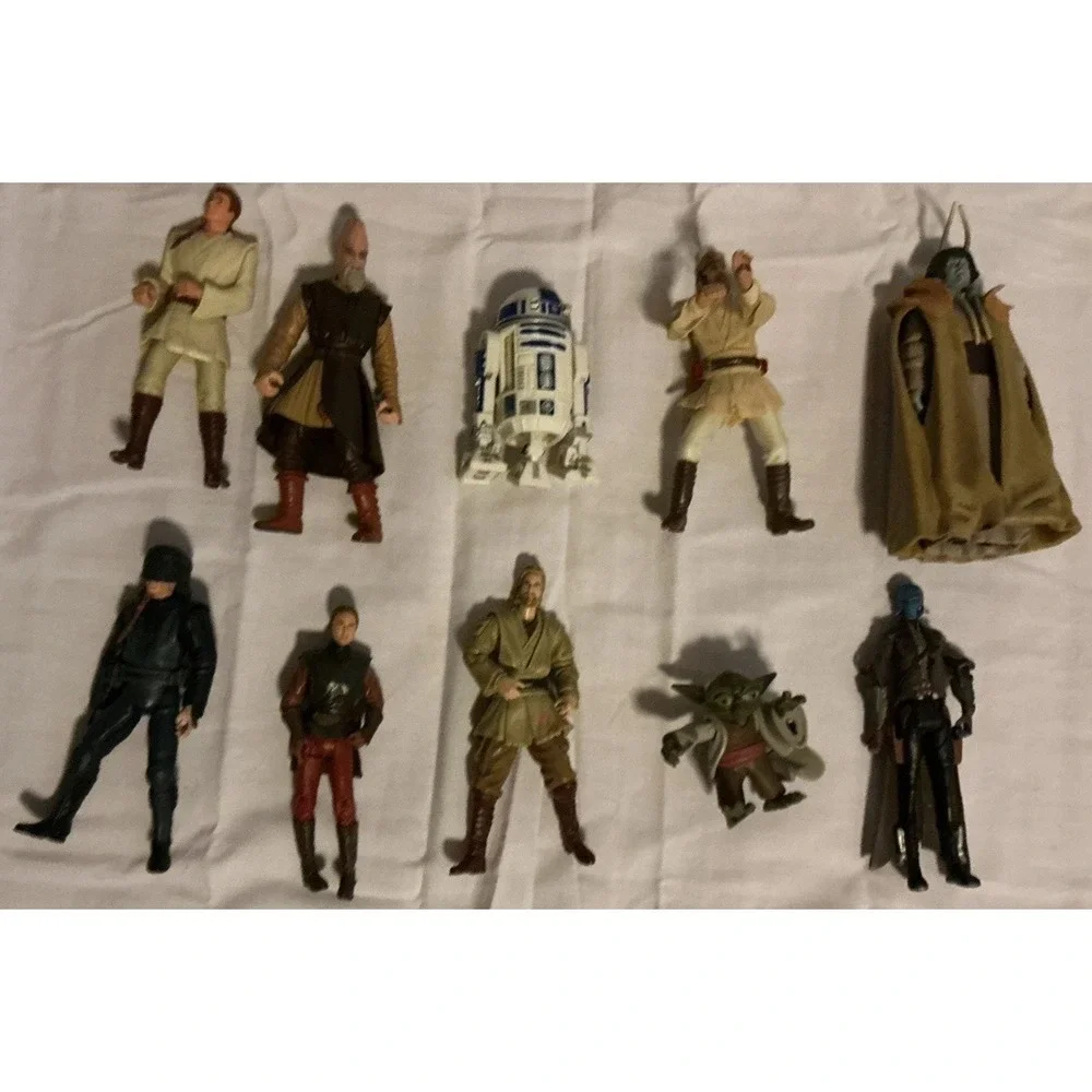 Lot‎ Of 10 Star Wars Action Figures, Loose And No Weapons, #4